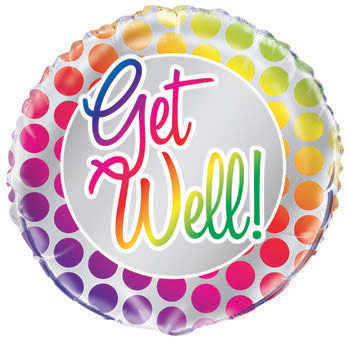 GLOBO MET 18 PG GET WELL TOPOS