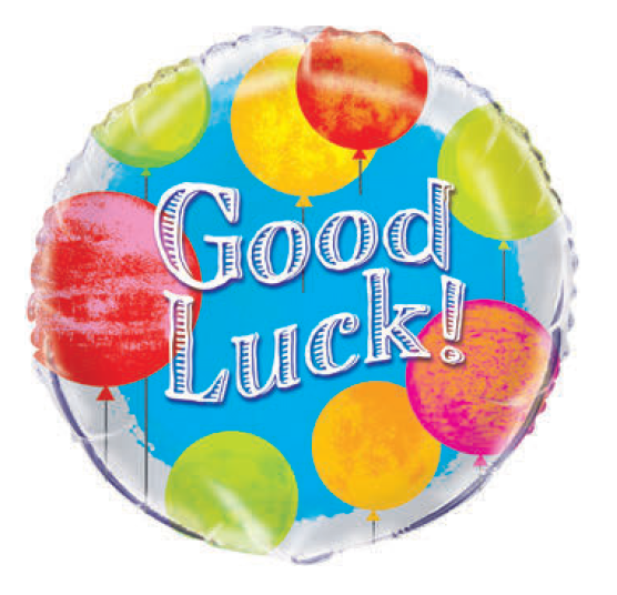 GLOBO MET 18 PG GOOD LUCK BRIL