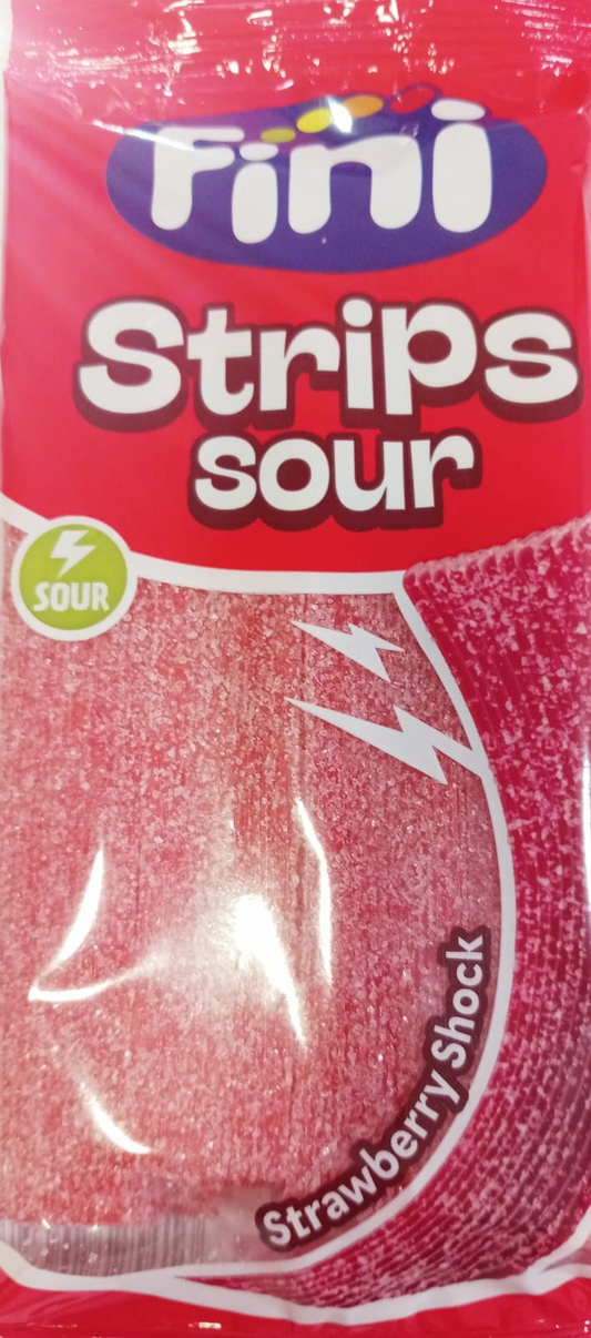 FINI SOUR TONGUES FRESA 100GR