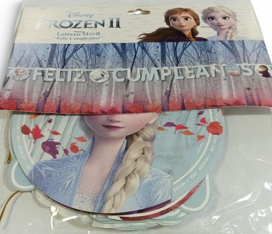 LETRERO MOVIL FROZEN