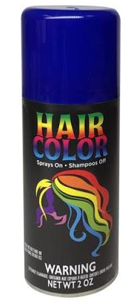 SPRAY PELO 2 OZ AZUL