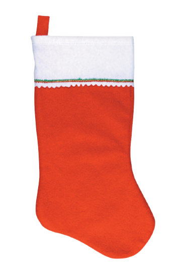 MEDIAS NAVIDAD ROJAS 18PG