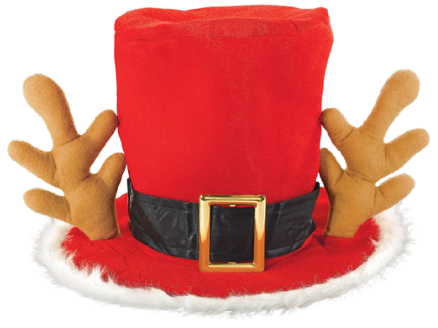 SOMBRERO NAVIDAD GDE ROJO