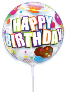GLOBO MINI BURBUJA HAPPY BIRTH