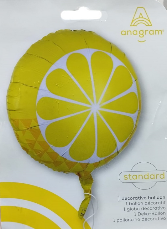 GLOBO MET.NARANJA 18PULG
