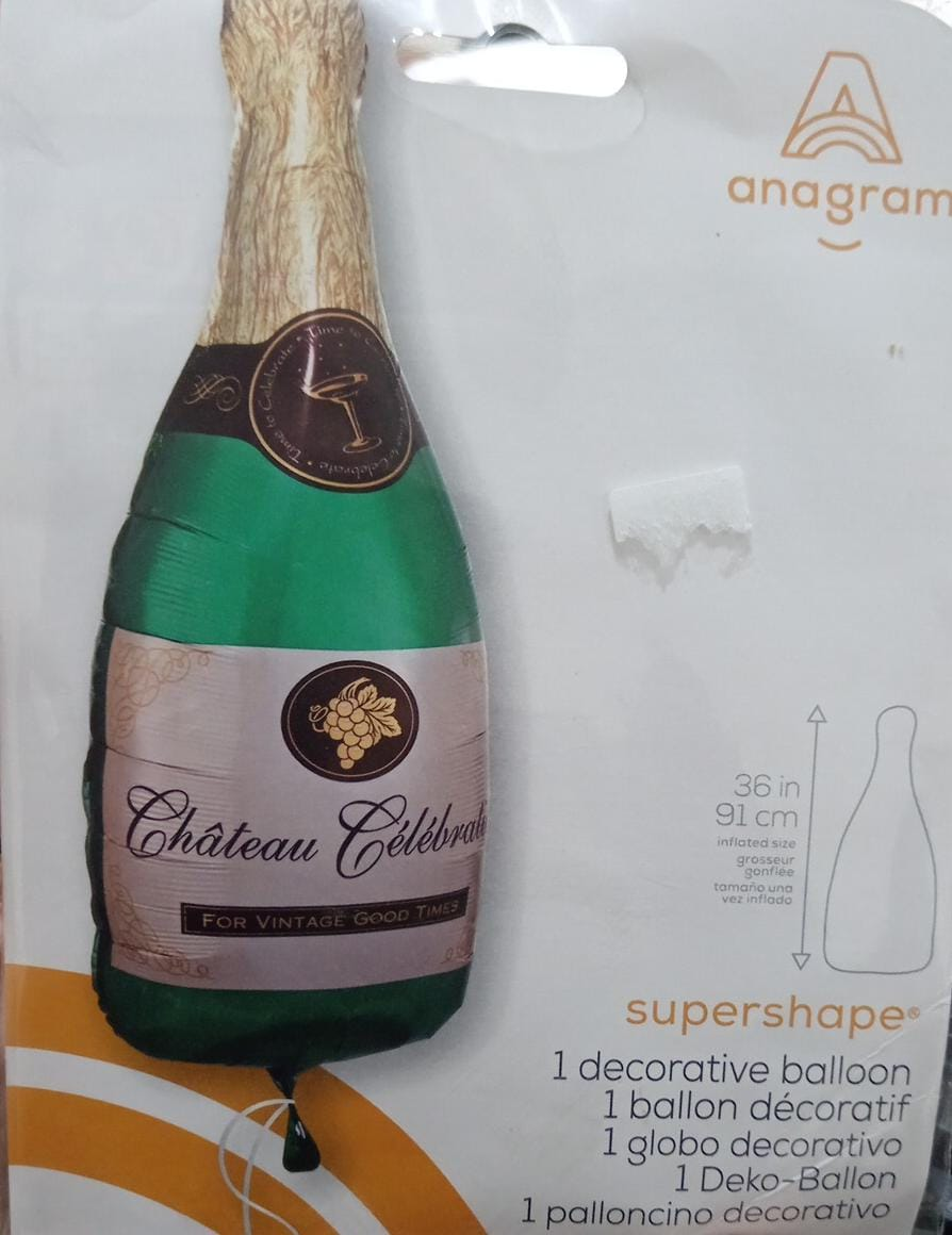 GLOBO MET.CHAMPAGNESUPER SHAPE