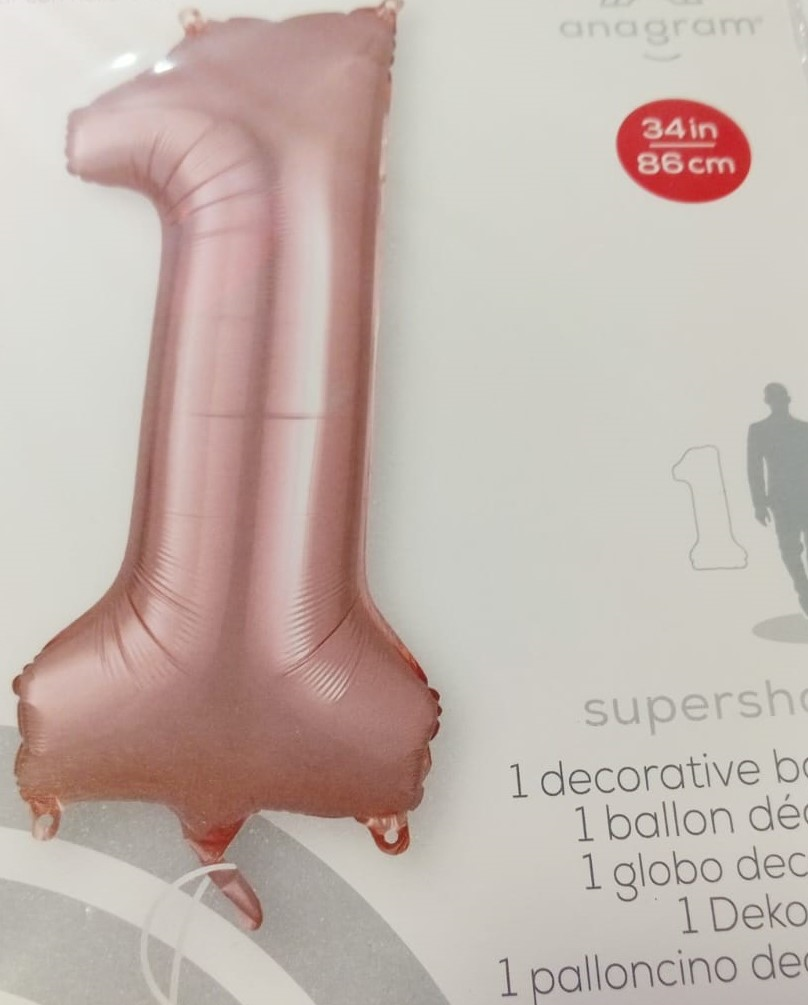 GLOBO FORMA Nº1 ROSEGOLD