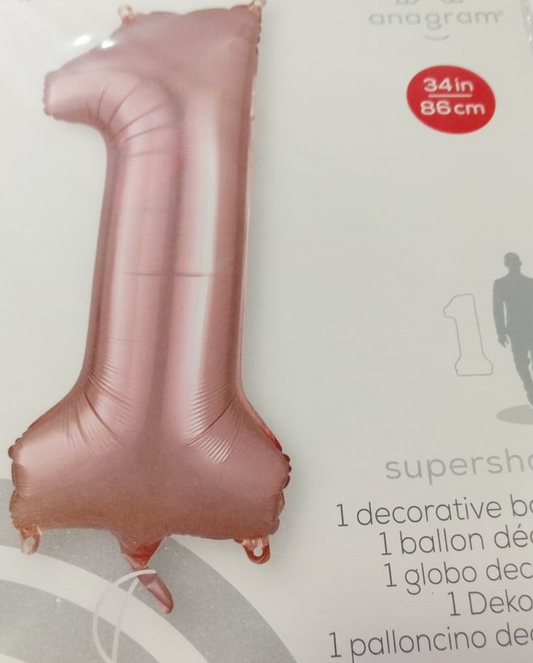 GLOBO FORMA Nº1 ROSEGOLD