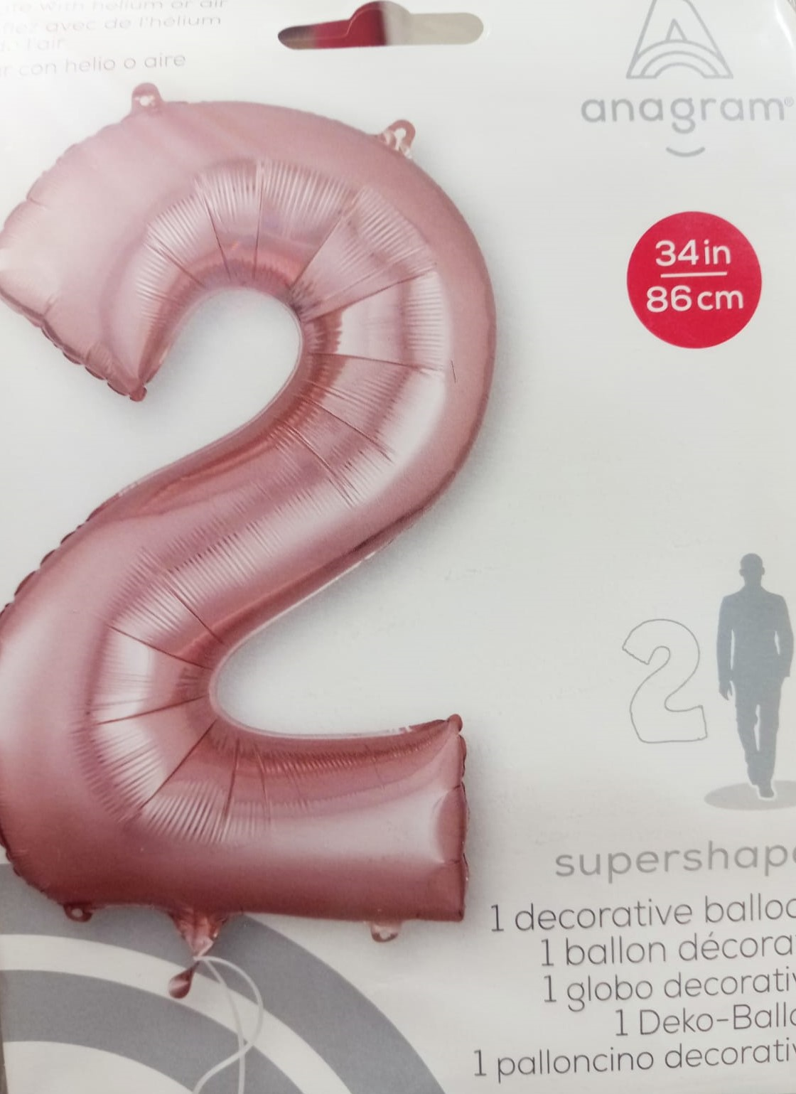 GLOBO FORMA Nº2 ROSEGOLD