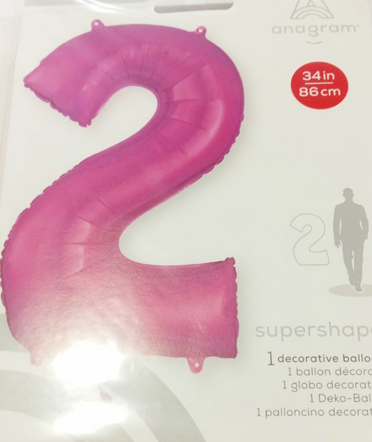 GLOBO FORMA Nº2 FUCSIA