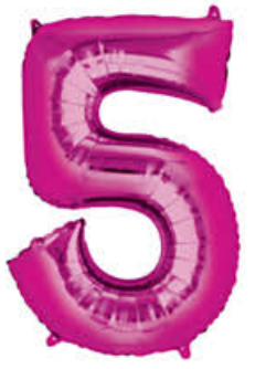 GLOBO FORMA Nº5 FUCSIA
