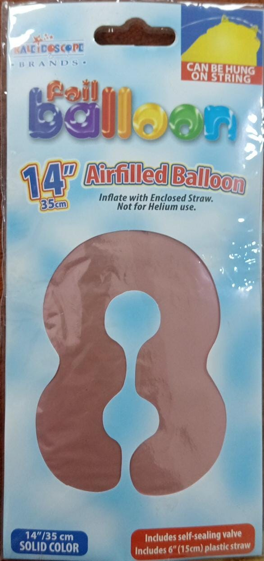 GLOBOS MINI SHAPE NO8 ROSADO