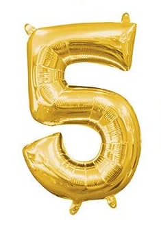 GLOBOS MINI SHAPE NO5 DORADO