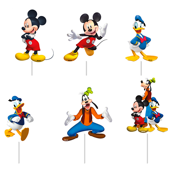 TOPPER DECORATIVO MICKEY 6/1