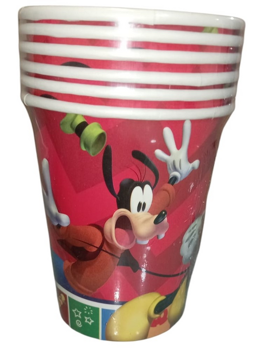 VASOS CARTON MICKEY 9 OZ