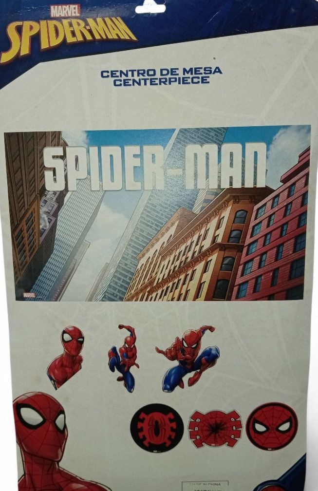 CENTRO DE MESA SPIDERMAN 3/1