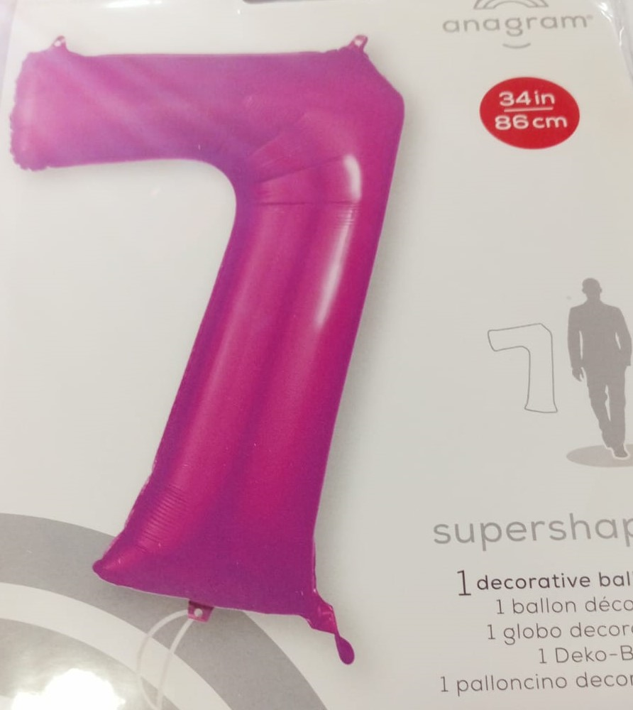 GLOBO FORMA Nº7 FUCSIA