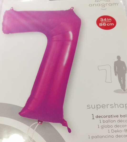 GLOBO FORMA Nº7 FUCSIA