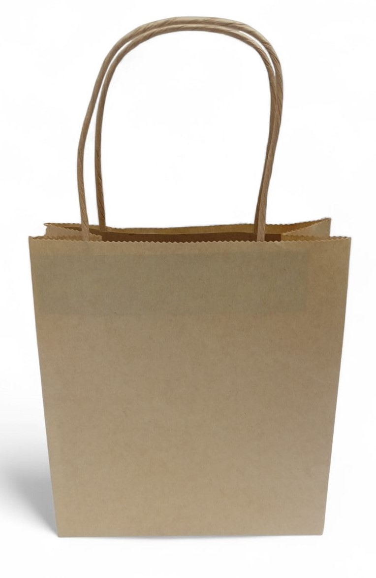 FUNDA PAPEL 18X8X20 KRAFT