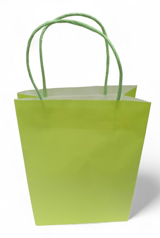 FUNDA PAPEL 18X8X25 VERDE MANZ