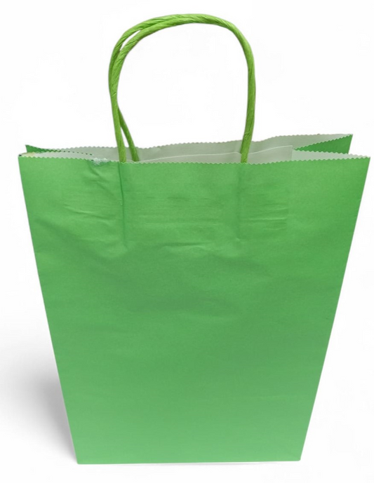 FUNDA PAPEL 23X10X32 VERDE MAN