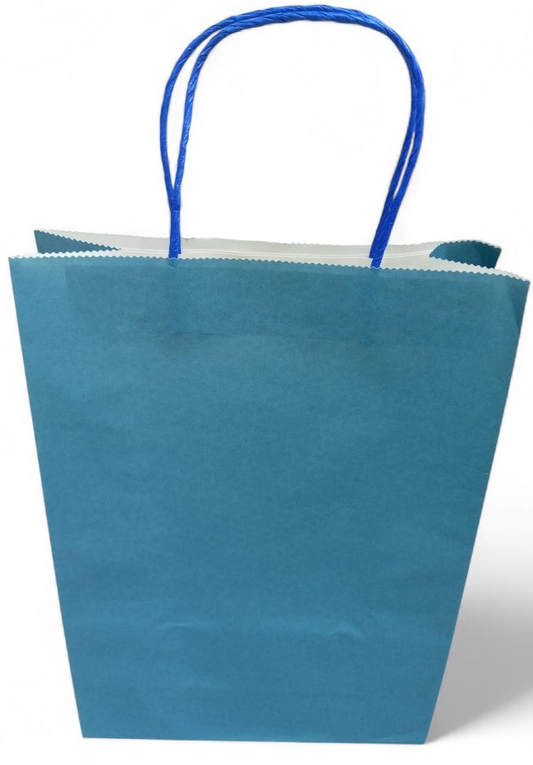 FUNDA PAPEL 23X10X32 AZUL ROYA