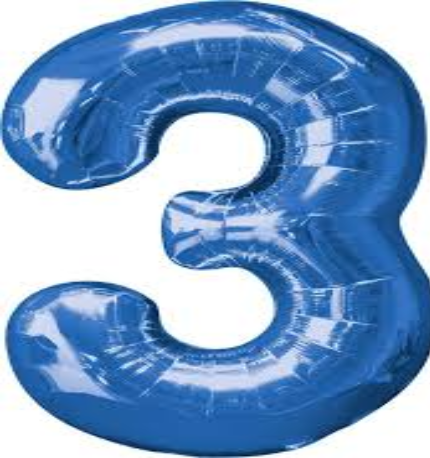 GLOBO FORMA NO.3 AZUL