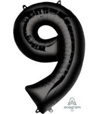 GLOBO FORMA Nº9 NEGRO 34PG
