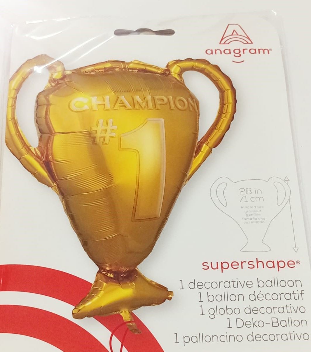 GLOBO MET.CHAMPION SUPER SHAPE