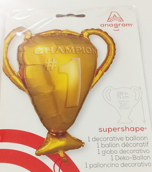 GLOBO MET.CHAMPION SUPER SHAPE