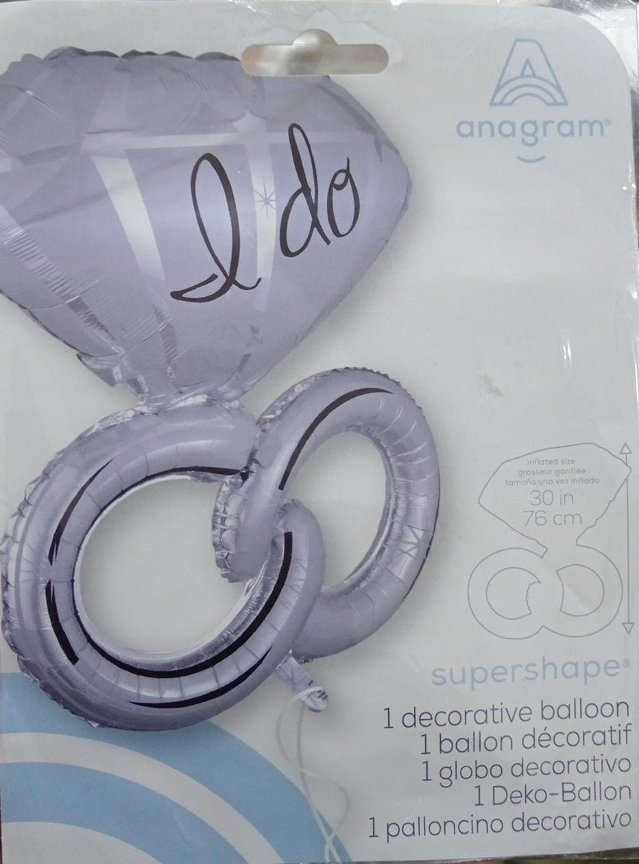 GLOBO MET.ANILLO SUPER SHAPE