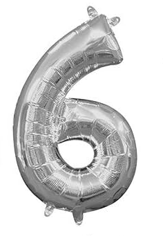 GLOBOS MINI SHAPE NO6 PLATA