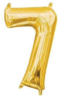 GLOBOS MINI SHAPE NO7 DORADO