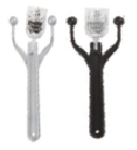 PARTY CLIKERS GRIS NEGR 18CM U