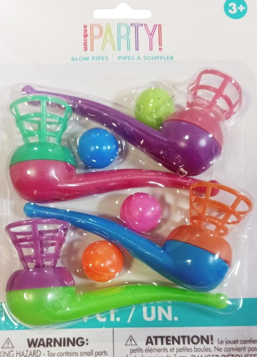 FLAUTAS DE TUBO 4UDS