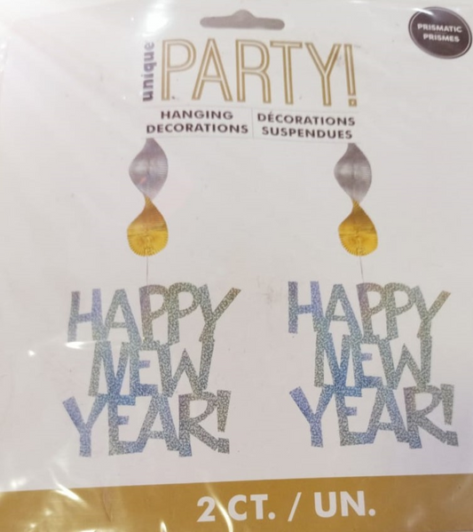 DECO COLGANTE HAPPY NEW YEAR