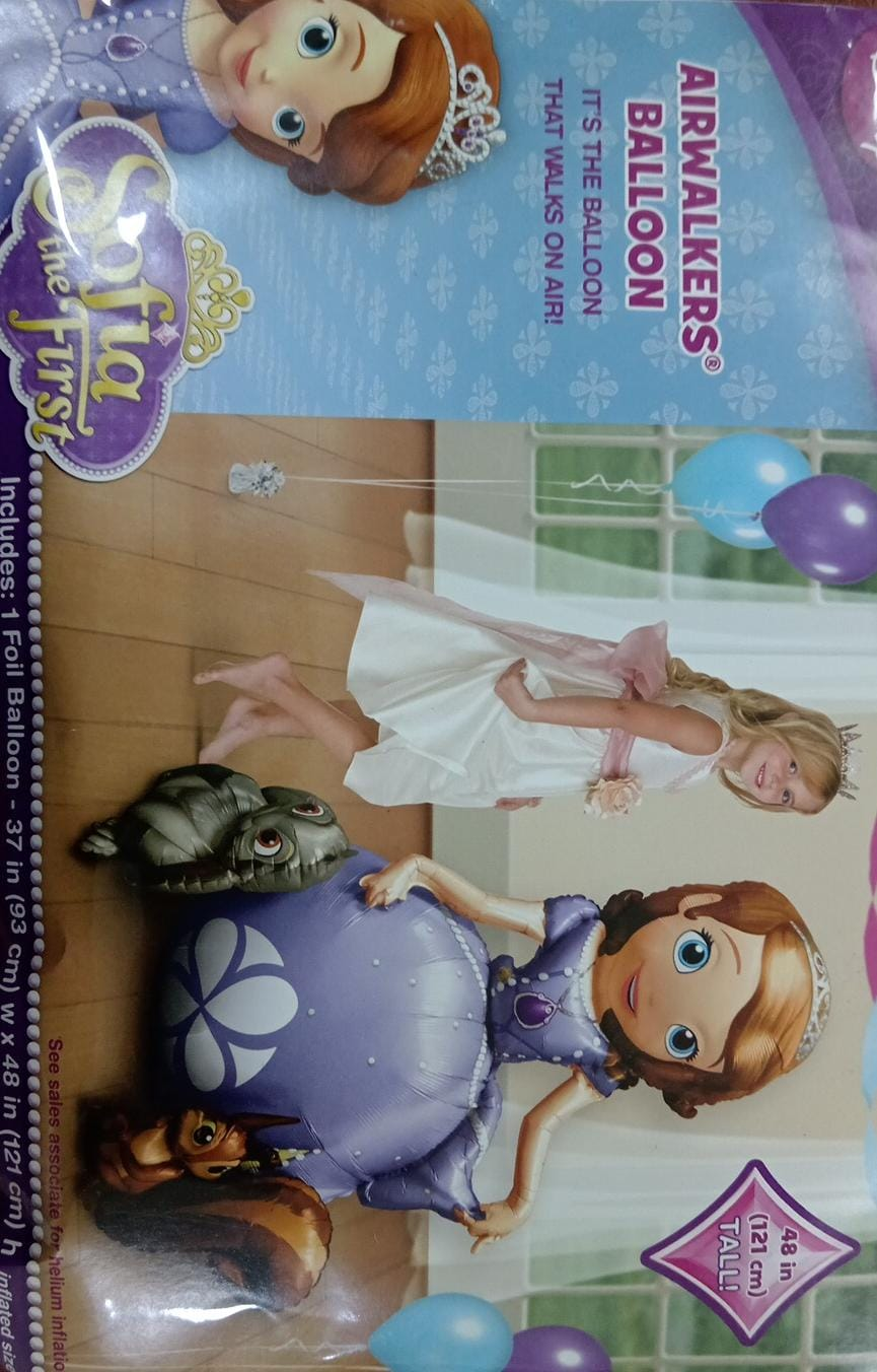 GLOBO MYLAR ANDADOR SOFIA