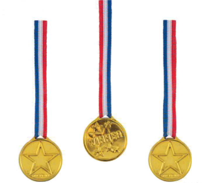 MEDALLA GANADOR 24 UDS