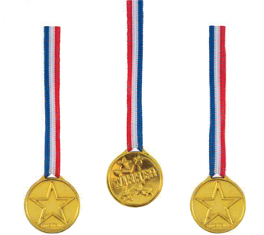 MEDALLA GANADOR 24 UDS