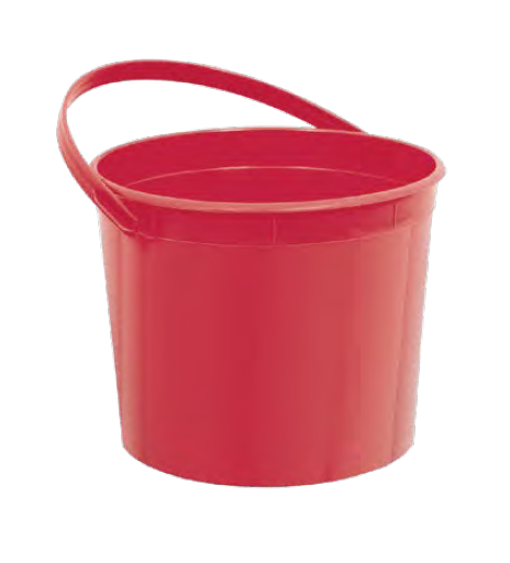 CUBITO PLASTICO ROJO 4.5 X 6.2