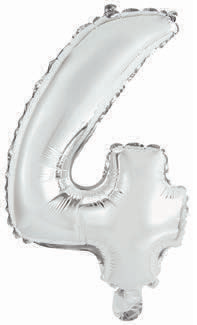 GLOBOS MINI SHAPE NO 4 PLATA