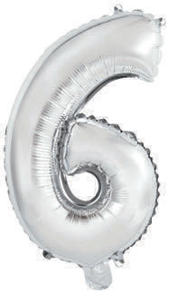 GLOBOS MINI SHAPE NO 6 PLATA