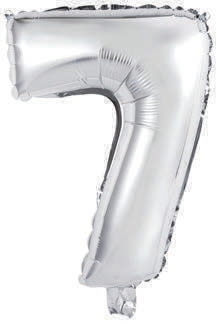 GLOBOS MINI SHAPE NO 7 PLATA
