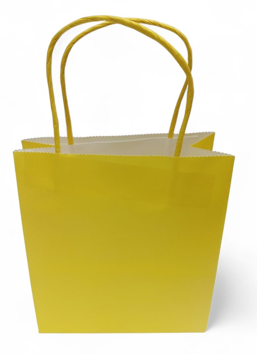FUNDA PAPEL 18X8X20 AMARILLO