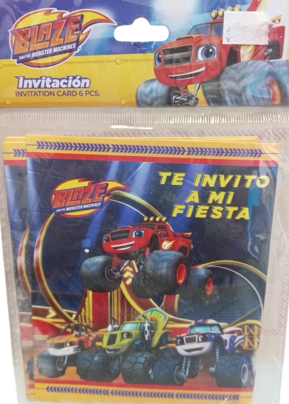 INVITACIONES BLAZE 6/1