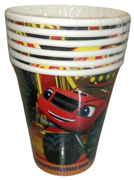 VASOS CARTON BLAZE 6/1