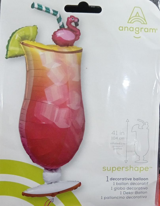GLOBO MET.TROPICAL SUPER SHAPE
