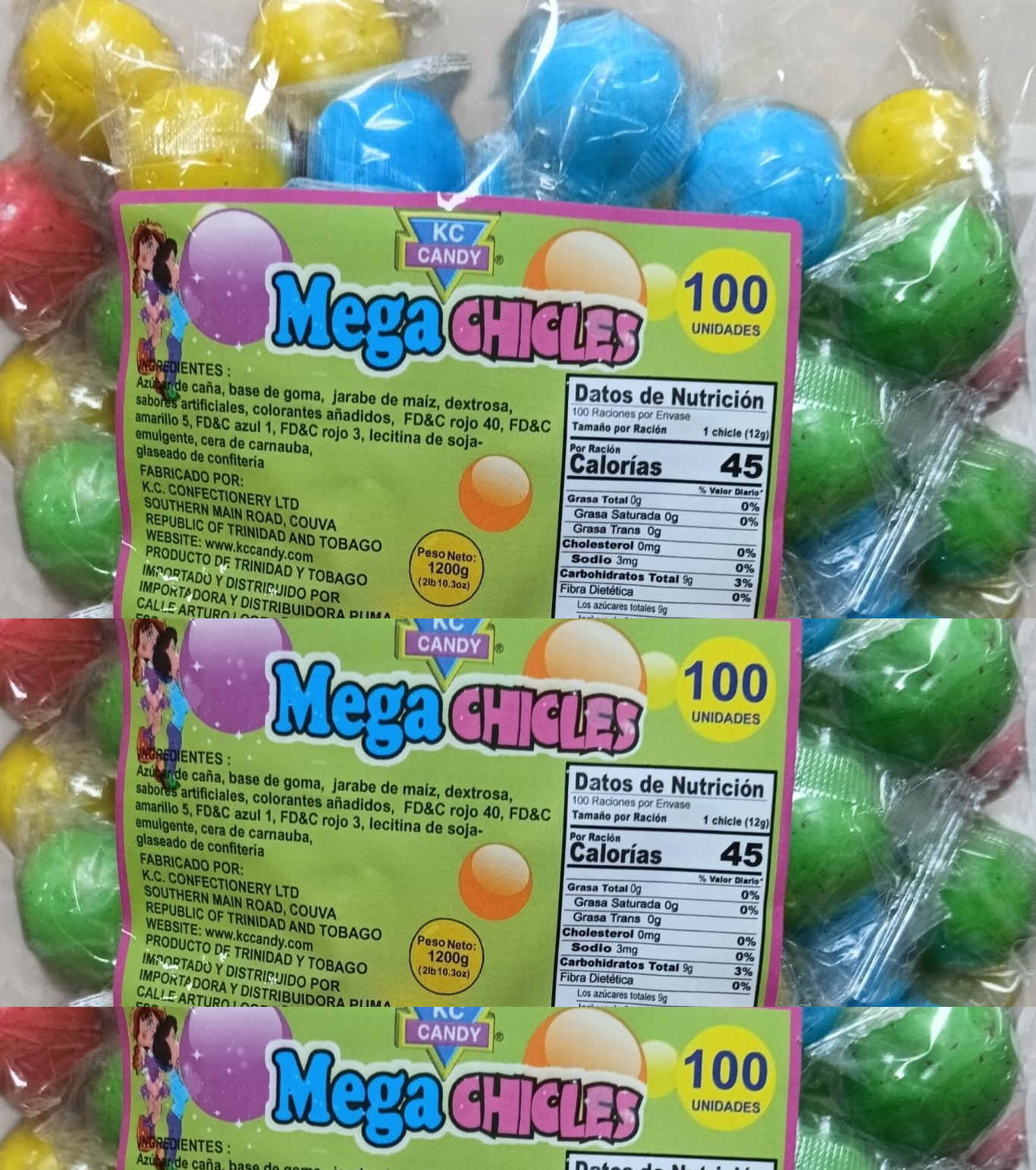MEGA GUMBALL 8/100