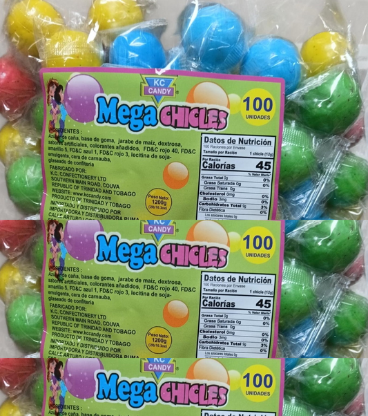 MEGA GUMBALL 8/100