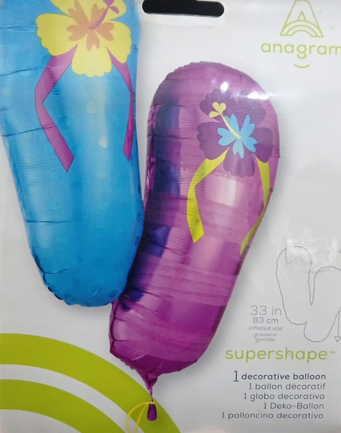 GLOBO MET.SUPER SHAPE ZANDALIA